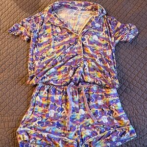 Lisa Frank Pajama Set Posh Peanut Womens XS